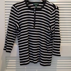 Ralph Lauren Womens striped top